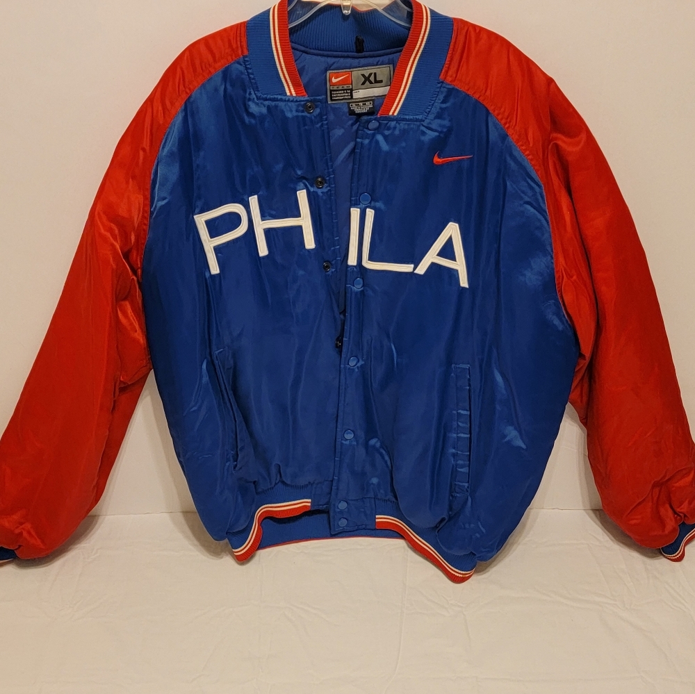 PHLA 76 men nike XL blue body red sleeves